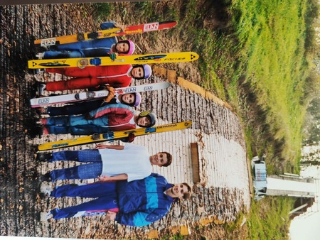 1995 tekma na plastični podlagi, foto Dušan Zakrajšek